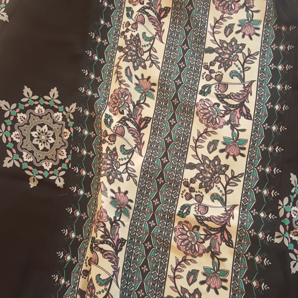 Boho Chic Black Dress - Picture 6 of 7